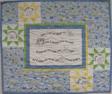 Now I Lay Me Down To Sleep Mini Quilt Pattern & Fabric Panel Kit