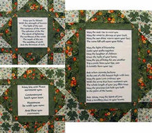 Irish Blessings Quilt Pattern & Fabric Panel Kit