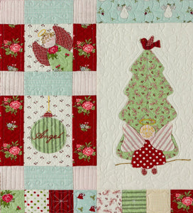 I Believe In Angels Christmas Quilt Block of the Month Pattern Set