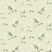April Lily Toss Pearl Cotton Fabric