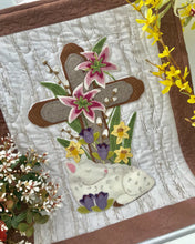 Vintage Easter Wool Applique Mini Quilt Pattern