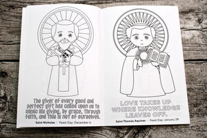 44 Catholic Saints Vol. 2 Coloring Book