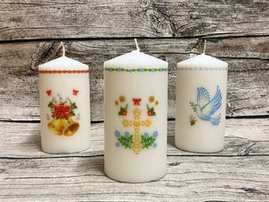 Christmas or Easter Candle & Craft Transfers Set