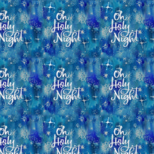 Christmas Peace Oh Holy Night Cotton Fabric