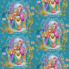 Christmas Peace We Three Kings Cotton Fabric