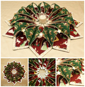 Fold'n Stitch Wreath Pattern
