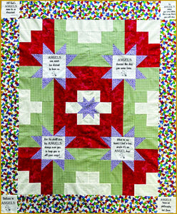 God's Angels Quilt Pattern & Fabric Panel Kit