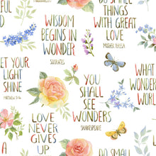 Garden Inspirations & Flowers Cotton Fabric