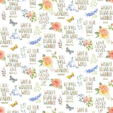 Garden Inspirations & Flowers Cotton Fabric