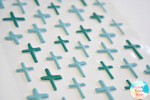 Mosaic Heart Pocket Cross – Heavenly Fabric Shop