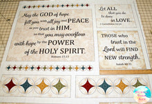 Women In Faith Tapestry Scripture Cotton Fabric Panel