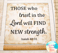 Women In Faith Tapestry Scripture Cotton Fabric Panel