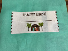 Joyful Joyful Cut & Sew Soft 12pc Nativity Set Jumbo Cotton Fabric Panel