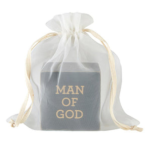 Man of Faith Quote Cube