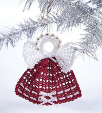 Retro Christmas Angel Ornaments Crochet Book