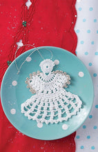 Retro Christmas Angel Ornaments Crochet Book