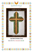 Log Cabin Cross Quilt Pattern
