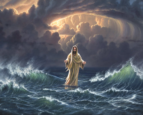Never Forsaken Cotton Fabric Panel