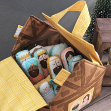 Joyful Joyful Cut & Sew Soft 12pc Nativity Set Jumbo Cotton Fabric Panel