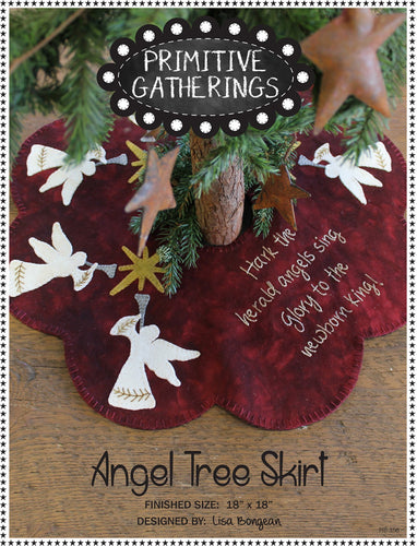 Angel Tree Skirt Pattern