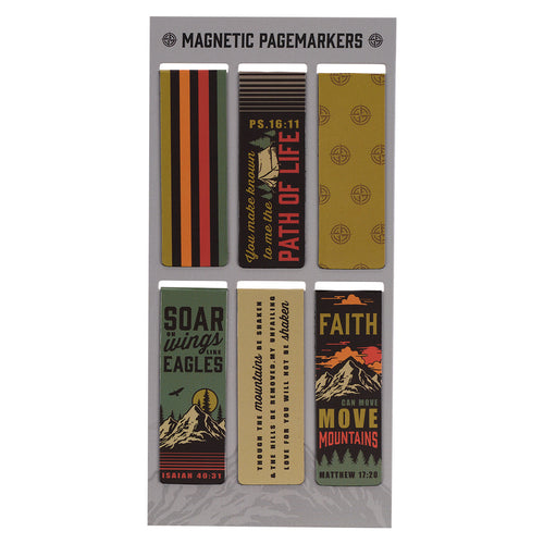 Path of Life Psalm 16:11 Scripture Magnetic Bookmarks Set