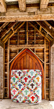 Perfect Peaces Cross Quilt Pattern