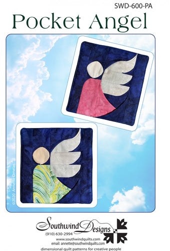 Pocket Angel Quilt Square Pattern