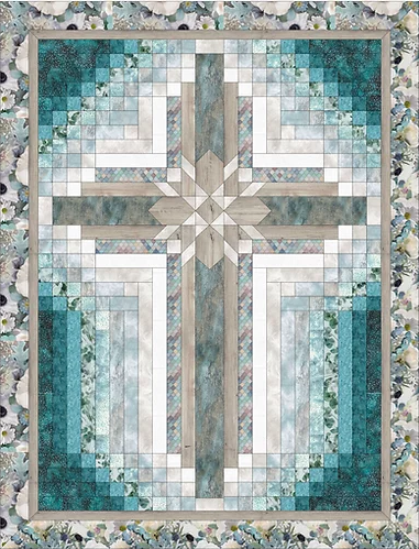 Easter Risen Cross Quilt Pattern – Faith and Fabric