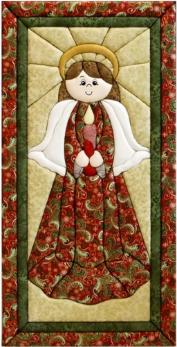 Quilt Magic Angel with Candle Foamboard Kit