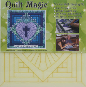 Quilt Magic Cross in Heart Foamboard Kit