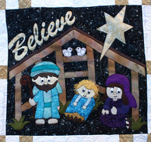 Believe Nativity Quilt Pattern