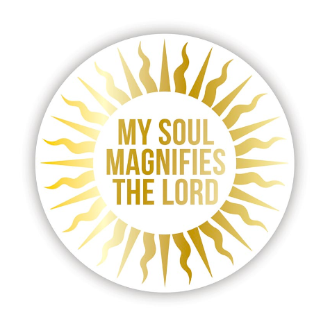 My Soul Magnifies The Lord Decal Sticker