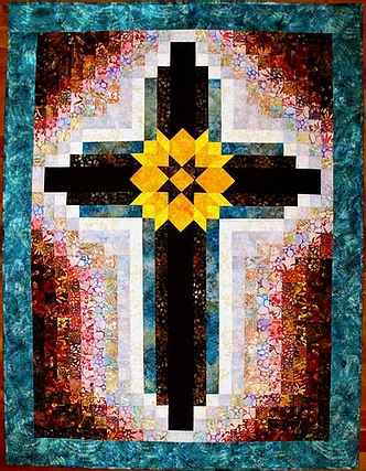 Painted Cross Quilt Pattern
