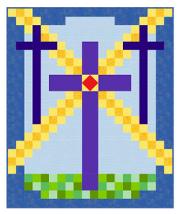 Triple Cross Quilt Pattern