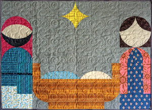 Starry Night Nativity Quilt Pattern