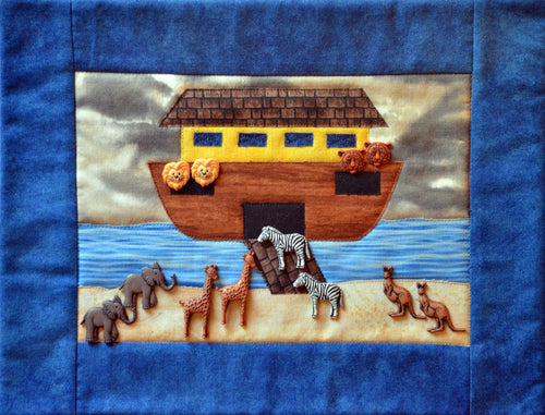 Two By Two Noah's Ark Mini Quilt Pattern Kit