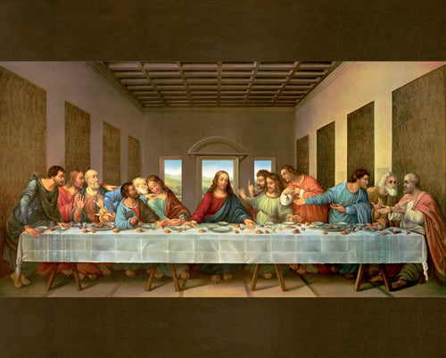 The Last Supper Cotton Fabric Panel