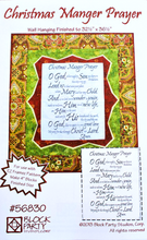 Christmas Manger Prayer Quilt Pattern & Fabric Panel Kit