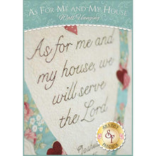 As For Me and My House Wall Hanging Pattern