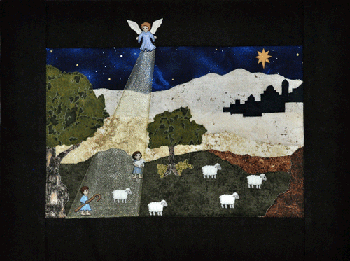 Shepherd's Watch Nativity Mini Quilt Pattern Kit