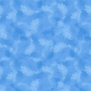 Faith Texture Denim Blue Cotton Fabric